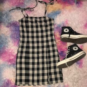 Plaid Mini dress